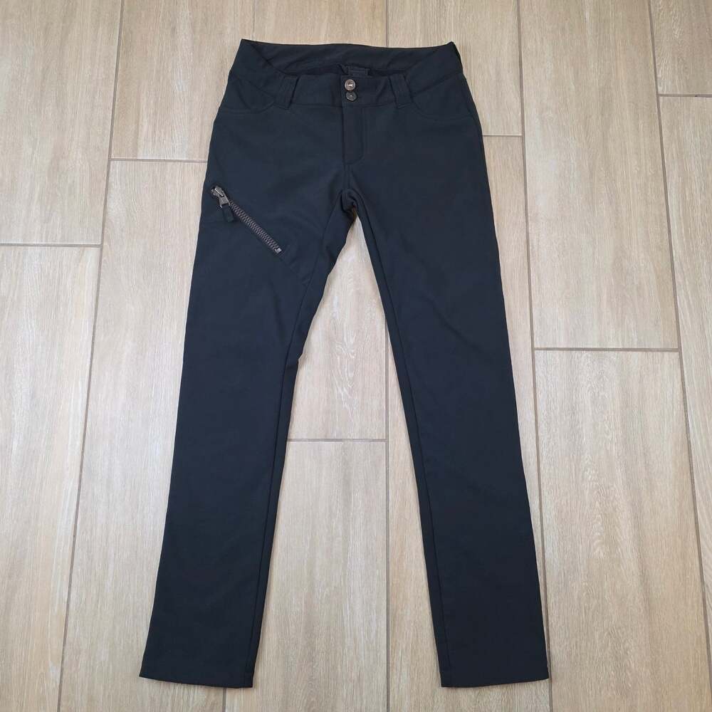 B by Burton Lexi Snowboard Pants Womens S Black DRYRIDE Softshell Slim Ski